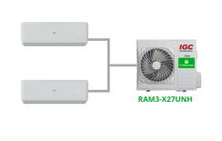 Комплект на 2 комнаты по 20 и 35 м² мульти-сплит системы IGC RAM3-X27URH