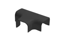 Тройник накладной 90град. РКК-74х55 Черный Ruvinil (уп.2шт) (кор.48)