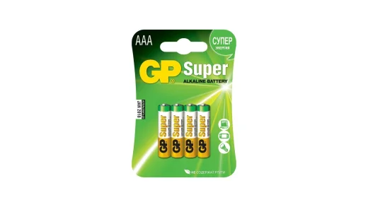 Батарейка GP Super LR03 4-BL (4шт блистер) (1шт)