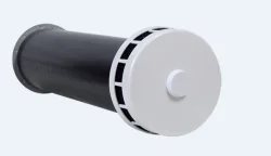 Клапан приточной вентиляции КИВ-125-500 (алюм.решетка)