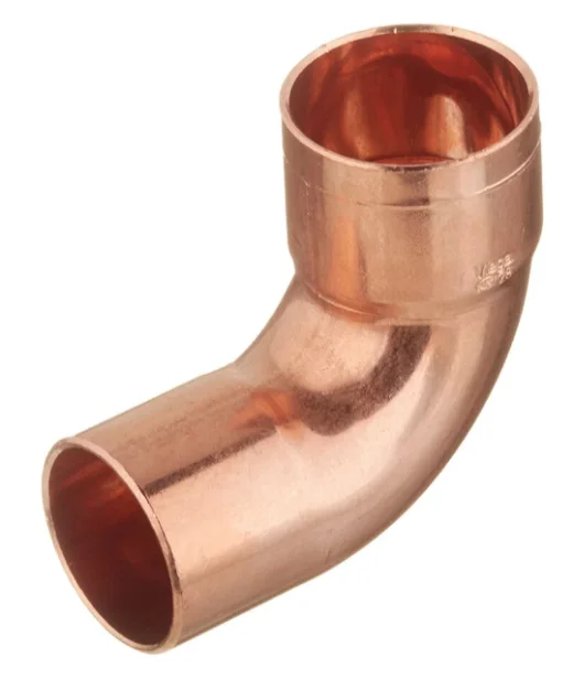 Угол медный 90град. 1 1/4 (С*С), двухраструбный, под пайку