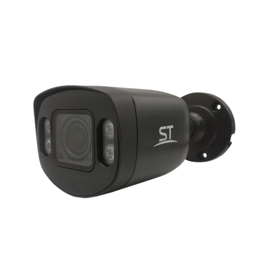 Мультиформатная телекамера ST-4023 Черная (2,8-12mm) цилиндр/уличная/4 в 1