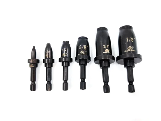Насадки для развальцовки труб Super Stars ST-E900S 1/4, 3/8, 1/2, 5/8, 3/4, 7/8 (набор 6шт)