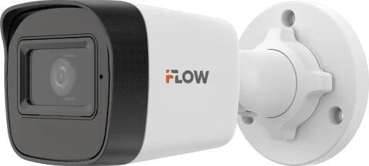 Видеокамера IР iFlow F-IC-1121M(2.8mm) 2Мп, PoE, уличная цилиндр.