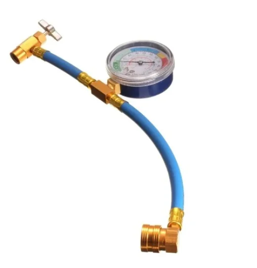 Шланг для заправки автокондиционера с манометром FC-PL802G50 (11357)