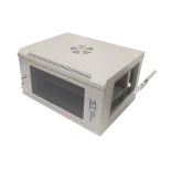 Шкаф телекоммуникационный ST-NC6U01 (СЕРЫЙ) С ПОЛКОЙ (версия 2)