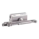 Доводчик НОРА-М 510 F URBOnization фиксация (15-60 кг) (серебро) морозостойкий