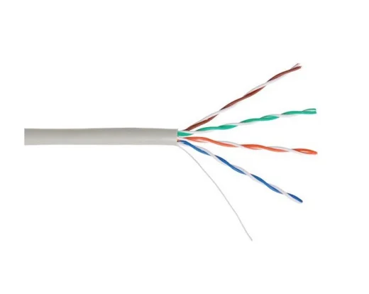 Кабель витая пара Install СКС внутренний U/UTP кат.5е 4х2х24AWG 100% медь PVC серый 305м