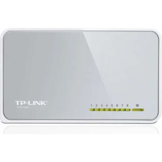 Коммутатор TP-Link TL-SF1008D 8x100Mb неуправляемый