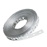 Лента перфорированная СТ 20*0,5, оцинк.(рулон 25м)