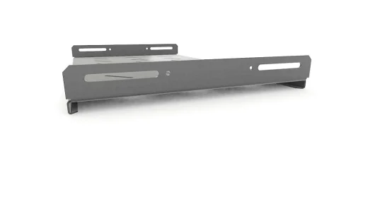 Полка Стационарная (для шкафов глубиной 300мм, цвет серый, RAL 7035, шагрень) с крепежом