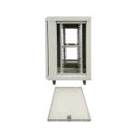 Шкаф телекоммуникационный ST-NC12U01 (СЕРЫЙ) С ПОЛКОЙ