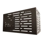 Декоративная корзина 1000х700х550 (ШхГхВ) Кирпич (Серо-коричневый RAL 8019)