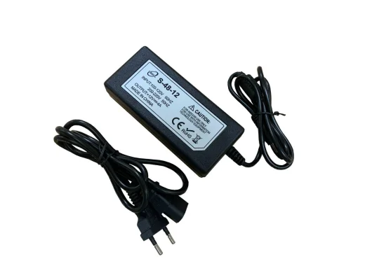 Блок питания 12V 72W 6А Вход 100-240V Пластиковый корпус