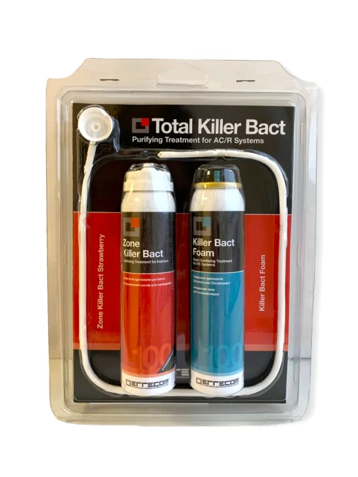 Очиститель для кондиционера и помещений (клубника) (красн) RKАВ05, набор 100мл+100мл