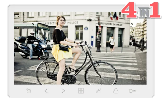 Монитор видеодомофона Sherlock HD SE (White) VZ