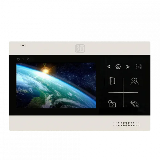 Монитор видеодомофона ST-M102/4 (S) ЧЕРНЫЙ