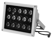 LED прожектор 9015/ 12V/ 45градусов/ 3A/ IP66/ 15ИК/ black