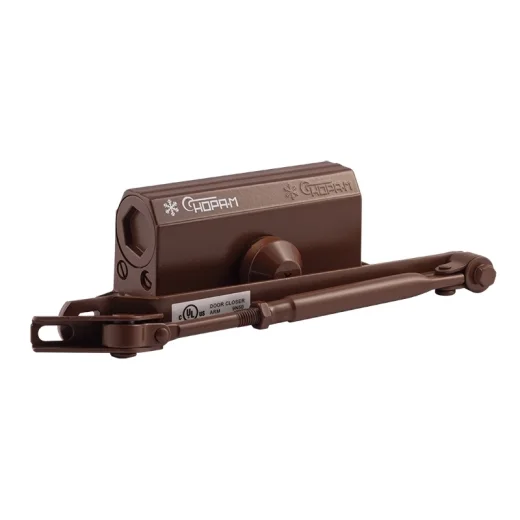 Доводчик НОРА-М №3S мал. (до80кг) (коричневый) морозостойкий