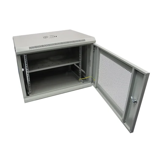Шкаф телекоммуникационный ST-NCP9U600 (СЕРЫЙ) С ПОЛКОЙ