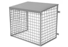 Защита антивандальная разборная для кондиционера 800*600*500 толщина рамы-1,8 козырька-1мм