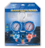 Манометрический коллектор WK-C6002S двухвентильный с шлангами R22/404/407/410