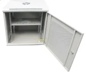 Шкаф телекоммуникационный ST-NCP12U600 (СЕРЫЙ) С ПОЛКОЙ
